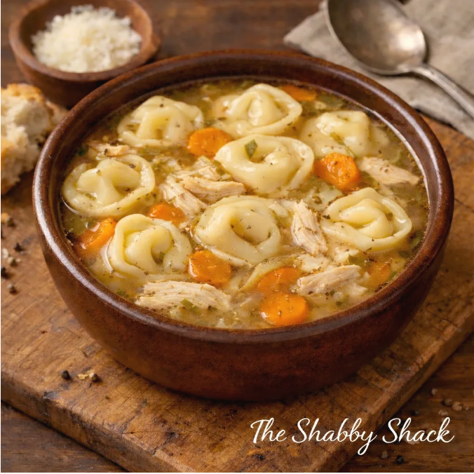 Chicken Tortellini Soup