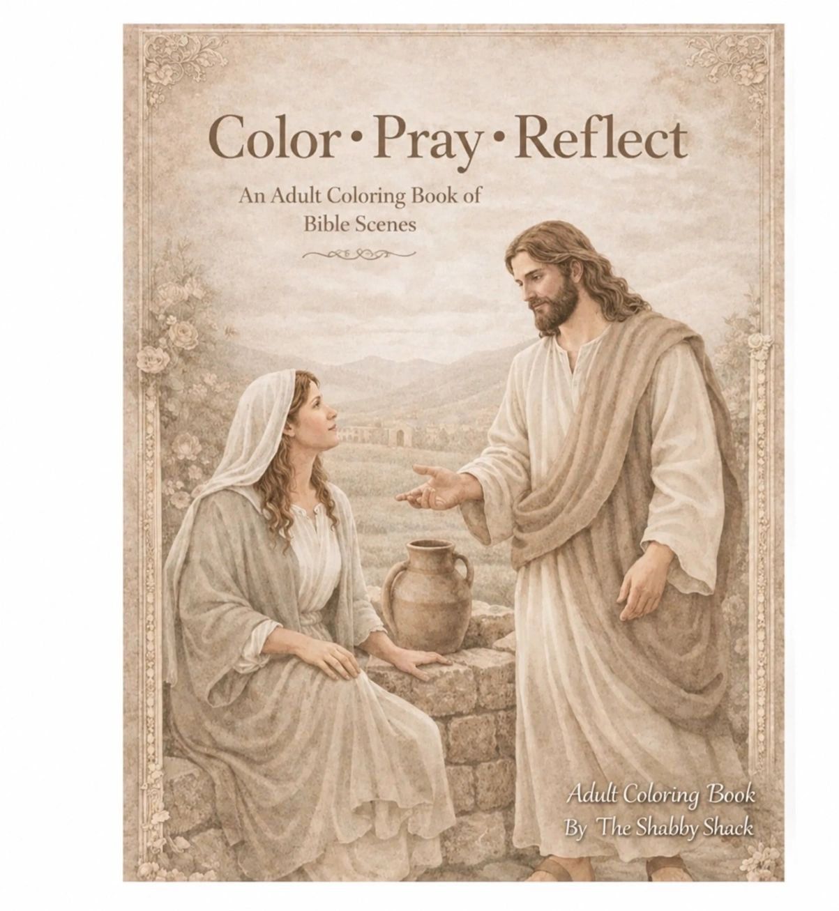 Color Pray Reflect Adult Coloring Book